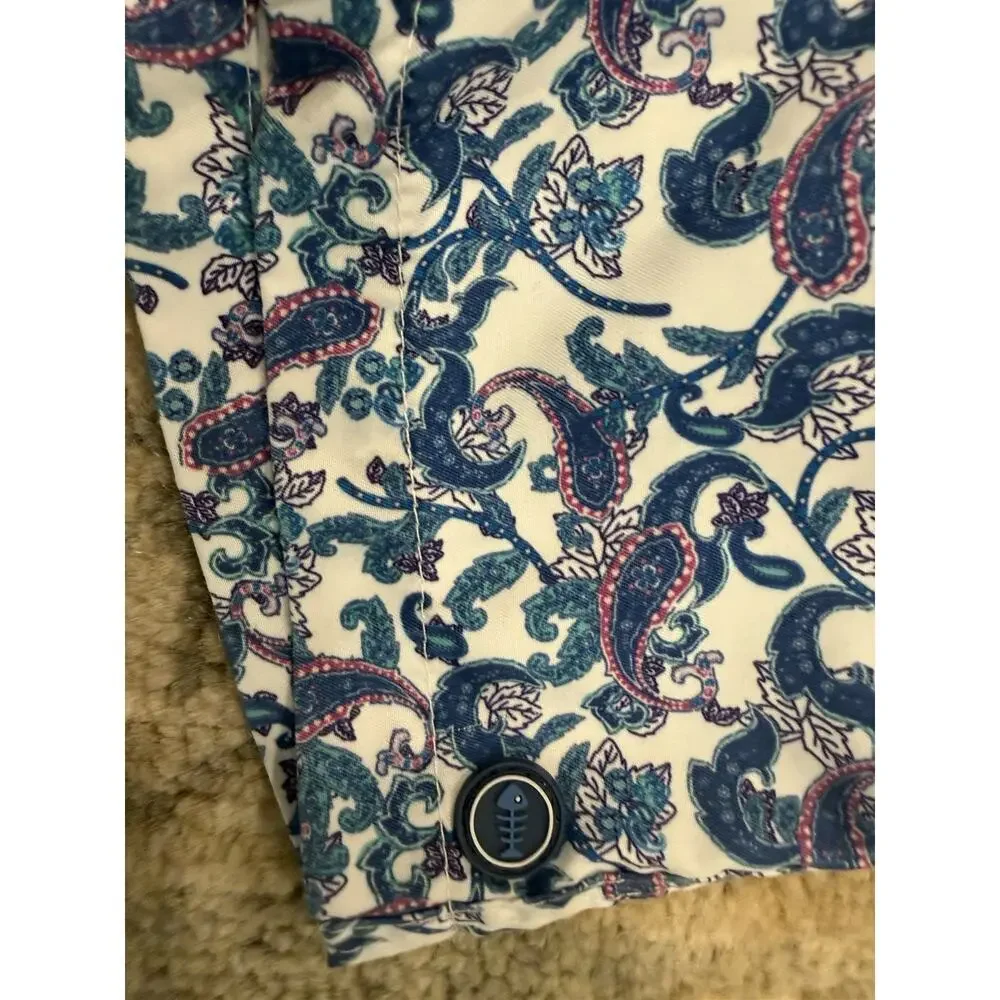 Sfera Baby Boys Paisley Short length Swim trunks Lined 6-12 Months